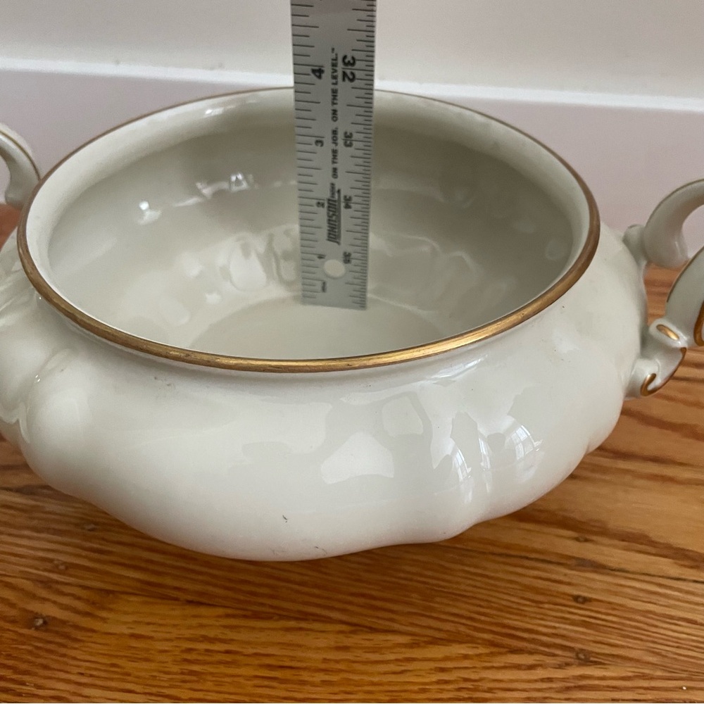 HUTSCHENREUTHER Hamilton Round Covered Vegetable Casserole Tureen Gold T… - Picture 14 of 16